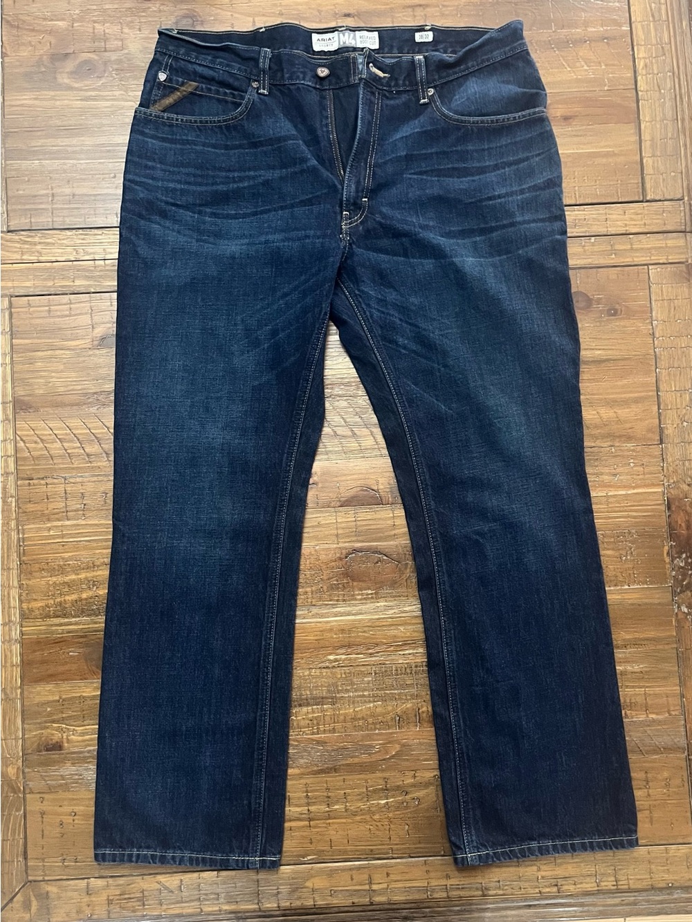 Ariat M4 Low Rise Boot Cut Jeans Men’s 38x32 NWOT Medium Wash